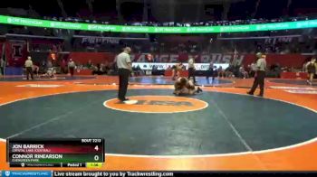2 lbs Cons. Round 1 - Connor Rinearson, Evergreen Park vs Jon Barrick, Crystal Lake (Central)