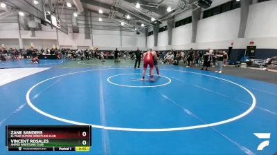 285 lbs 3rd Place Match - Vincent Rosales, Amped Wrestling Club vs Zane Sanders, El Paso Supers Wrestling Club