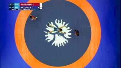 60 kg Finals 1-2 - Zholaman Sharshenbekov, Kyrgyzstan vs Edmond Armen Nazaryan, Bulgaria