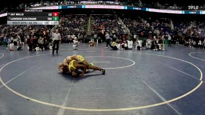 2A 165 lbs Champ. Round 1 - Lawson Coltrane, Trinity vs Jay Mills, Lincolnton High School