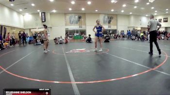 117 lbs Semifinal - Julianna Ocampo, Beast Mode Wrestling Club vs Ryleeanne Sheldon, Indiana