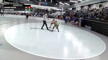 197 lbs Champ. Round 2 - Gunner Wilson, Northeastern Oklahoma vs Omari Smith, Oklahoma City