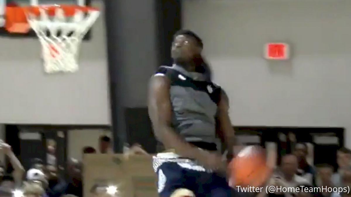 2018 Flo40 No. 2 Zion Williamson Soars Back Into More Highlight Reels