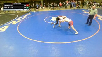 126 lbs Cons. Round 3 - Tyler Daub, Unattached vs Landon Ege, Unattached