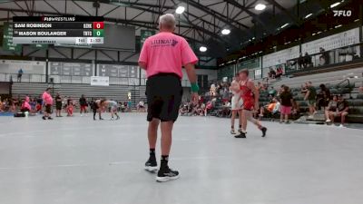 142-150 lbs Semifinal - Mason Boulanger, Team Nazar Training Center vs Sam Robinson, Premier Wrestling Center