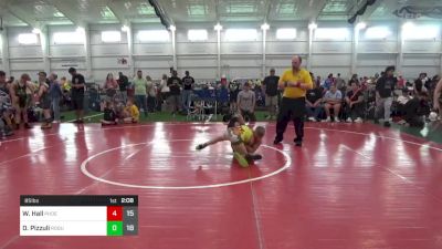 85 lbs Pools - Walker Hall, Phoenix W.C. vs Dominic Pizzuli, Rogue W.C. (OH)