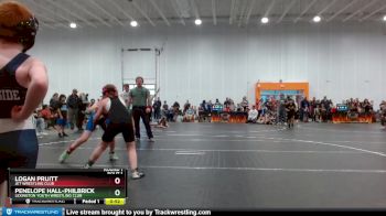 100/115 Round 1 - Logan Pruitt, Jet Wrestling Club vs Penelope Hall-Philbrick, Lexington Youth Wrestling Club