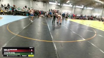 190 lbs Champ. Round 1 - Ben Schroeder, Berthoud vs DonIvin Rael, Dolores Huerta Preparatory