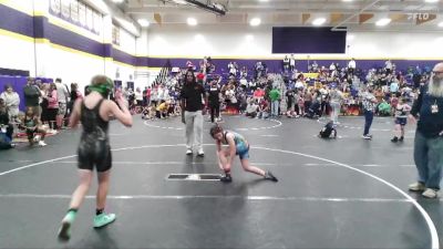 105 lbs Round 2 - Jase Smith, River Bluff HS vs Shelbie Gantt, White Knoll