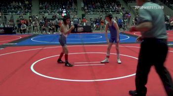 76 lbs Rr Rnd 1 - Wyatt Cates, Glenpool Warriors vs Lachland Green, Broken Arrow Wrestling Club