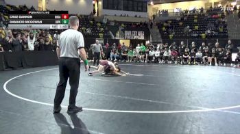 106 lbs Semis - Damacio Mcgowan, Southeast Polk vs Cruz Gannon, Dowling Catholic