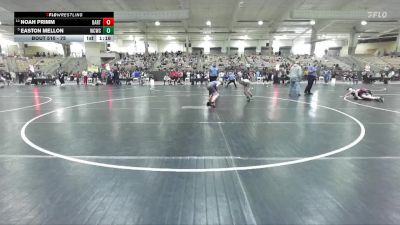 75 lbs Champ. Round 1 - Easton Mellon, Williamson Co Wrestling Club vs Noah Primm, Wildcats Wrestling