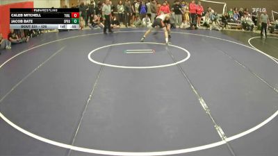 126 lbs Cons. Round 2 - Jacob Bate, Sprague vs Caleb Mitchell, Tualatin