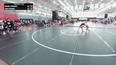 133 lbs Round 1 (4 Team) - Daniel Ramirez, East Stroudsburg vs Sam Vissers, Lackawanna College