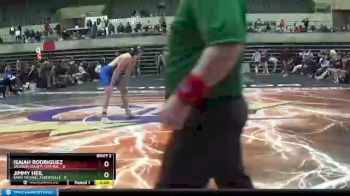 152 lbs Round 1 (4 Team) - Isaiah Rodriguez, Jackson County Central vs Jimmy Heil, Saint Michael Albertville