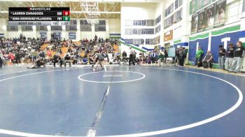 135 lbs Semifinal - Lauren Zaragoza, Brawley vs Edna Rodriguez-Villanueva, Poway