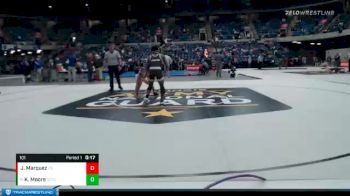 101 lbs Cons. Round 1 - Kavel Moore, Mt. Carmel vs Jon Marquez, Zion Benton