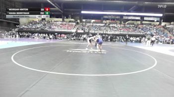 140 lbs Quarterfinal - Morgan Hinton, Spring Hill HS vs Kiana Berryman, Pittsburg HS