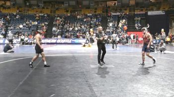 157 lbs Quarterfinal - Jude Swisher, Penn vs Daniel Zepeda, North Carolina State