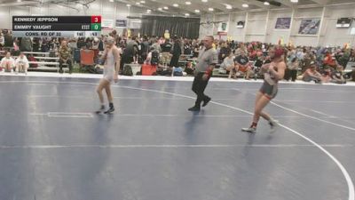 110 lbs Cons. Rd Of 32 - Emmry Vaught, KT3 Style vs Kennedy Jeppson