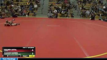 40 lbs Cons. Round 1 - Hudson Gassen, Harrisburg Youth Wrestling vs Holden Listul, United