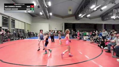 65 lbs Rr Rnd 1 - Mia Carmela Barro, MGW Coral Cuties vs Parker Hoover, Lady Assassins