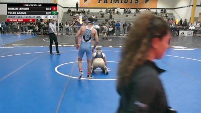 141Blue lbs Final - Roman Lermer, Columbia vs Tyler Adams, Navy