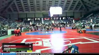 3 lbs Quarterfinal - Tristan Busch, Ringgold vs Howard Bailey, Adairsville