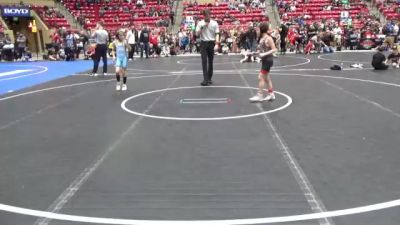 64 lbs Champ. Round 2 - Billy Roberts, Greater Heights Wrestling vs Rex DeHart, Nebraska Wrestling Academy