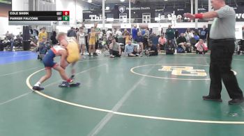 76 lbs Final - Cole Shirk, Grit Mat Club - K6 vs Parker Falcone, Launch Wrestling Academy - K6