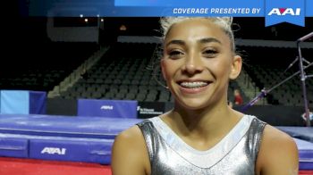 Ashton Locklear On Recent Training, Photoshoots, & Throwing Out 1st Pitch - 2017 U.S. Classic Podium Training
