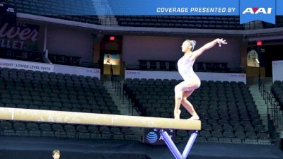 Luisa Blanco Light As A Feather On Beam - 2017 U.S. Classic Podium Training