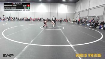 72 lbs Rr Rnd 5 - Paxton Fellows, Firebird Elite vs Lyncoln Morris, Team Danger 12U