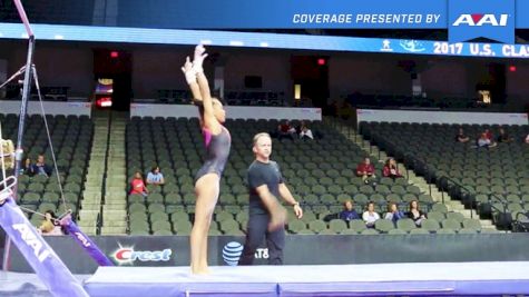 Sunisa Lee Full Bar Routine With Nabieva - 2017 U.S. Classic Podium Training