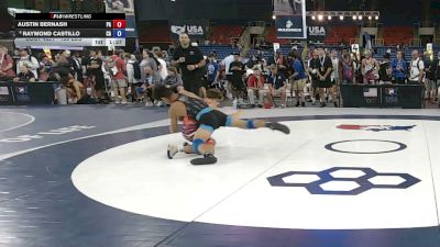 138 lbs Champ. Rd Of 64 - Austin Bernash, Pennsylvania vs Raymond Castillo, California