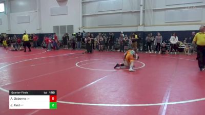 87-94.4 lbs Quarterfinal - Aria Osborne, OH vs Julia Reid, NY