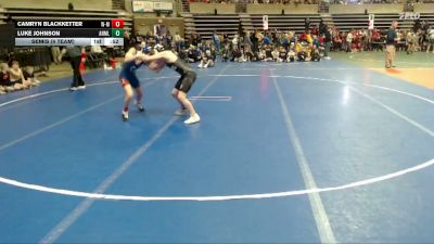 115 lbs Semis (4 Team) - Camryn Blackketter, Watertown-Mayer vs Luke Johnson, ANML
