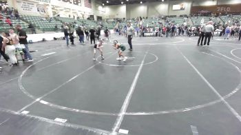 62 lbs Consolation - Colton Seigle, Run To Danger vs Jayvin Villarreal, Dinuba Wrestling