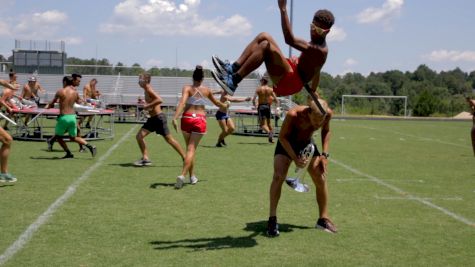 Santa Clara Vanguard Jumping With Excitement