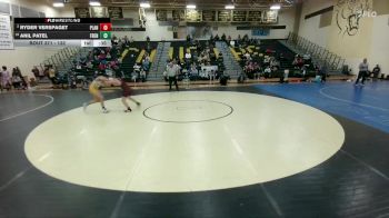132 lbs Cons. Quarter - Anil Patel, Frenship vs Ryder Verspaget, Plano