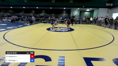 95 lbs Consi Of 16 #2 - Nialah Hawkins, NY vs Kate Hollinger, PA