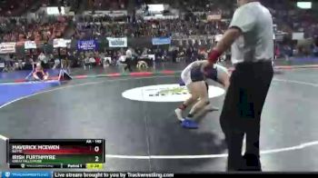 3rd Place Match - Maverick McEwen, Butte vs Irish Furthmyre, Great Falls/MSDB