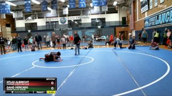 105-107 lbs Round 1 - Atlas Albrecht, Charger Wrestling Club vs David Mercado, Empire Battle School