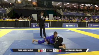 Jackson James Lengauer vs Calvin Harris Waltrip 2026 Pan Kids Jiu-Jitsu IBJJF Championship
