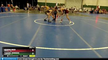 145 lbs Finals (8 Team) - Kemper Reed, Waverly vs Theron Johnson, Northwest