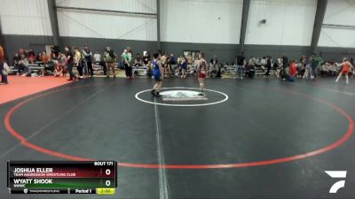 78 lbs Cons. Round 1 - Joshua Eller, Team Aggression Wrestling Club vs Wyatt Shook, NWWC