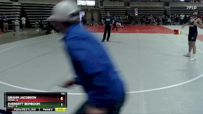 125 lbs Semis & 1st Wrestleback (8 Team) - Bobby Gutormson, Foley vs Bo Holland, NRHEG