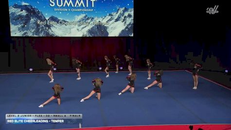Red Elite Cheerleading - Temper [2026 L2 Junior - Flex - D2 - Small A Finals] 2026 The D2 Summit