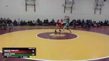 170 lbs Semifinal - Westin Triplett, Enumclaw vs Simon Swan, Woodinville