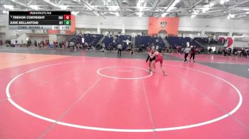 141 lbs Cons. Round 4 - Trevor Cortright, Oneonta State vs Jude Bellantoni, RIT